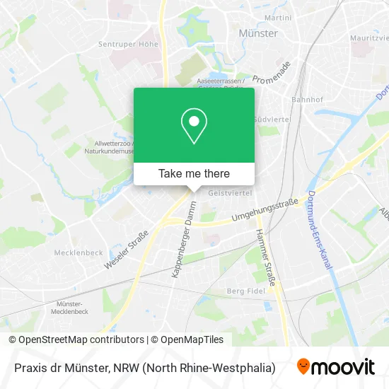 Карта Praxis dr Münster