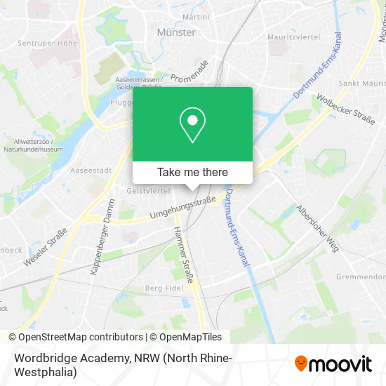 Карта Wordbridge Academy