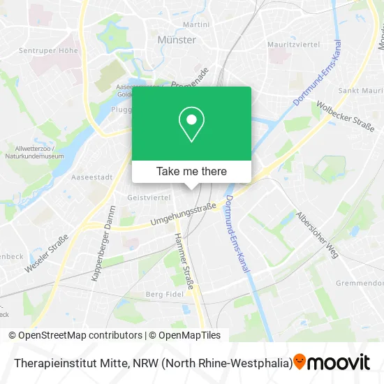 Therapieinstitut Mitte map