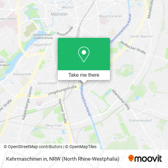 Карта Kehrmaschinen in