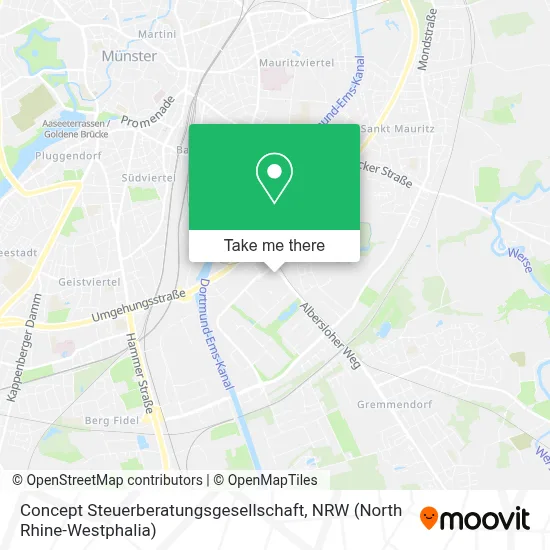 Concept Steuerberatungsgesellschaft map