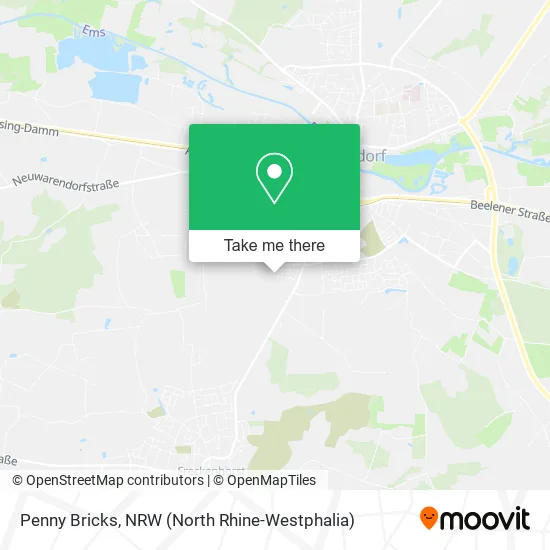 Penny Bricks map