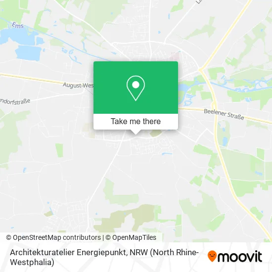 Карта Architekturatelier Energiepunkt