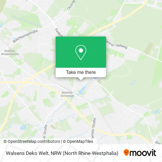 Карта Walsens Deko Welt