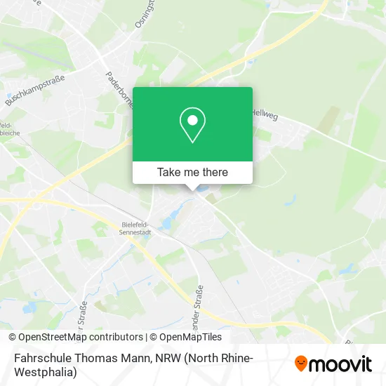 Карта Fahrschule Thomas Mann