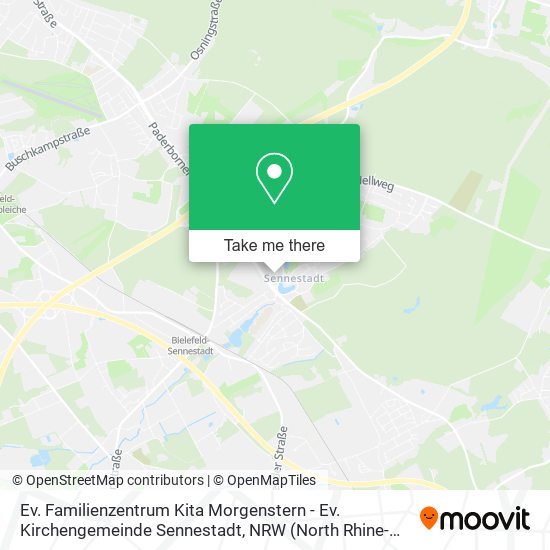 Ev. Familienzentrum Kita Morgenstern - Ev. Kirchengemeinde Sennestadt map
