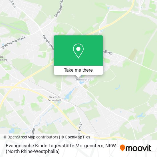 Evangelische Kindertagesstätte Morgenstern map