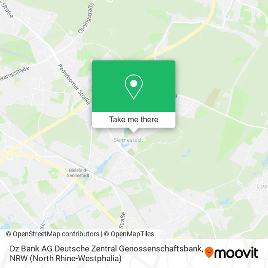 Карта Dz Bank AG Deutsche Zentral Genossenschaftsbank