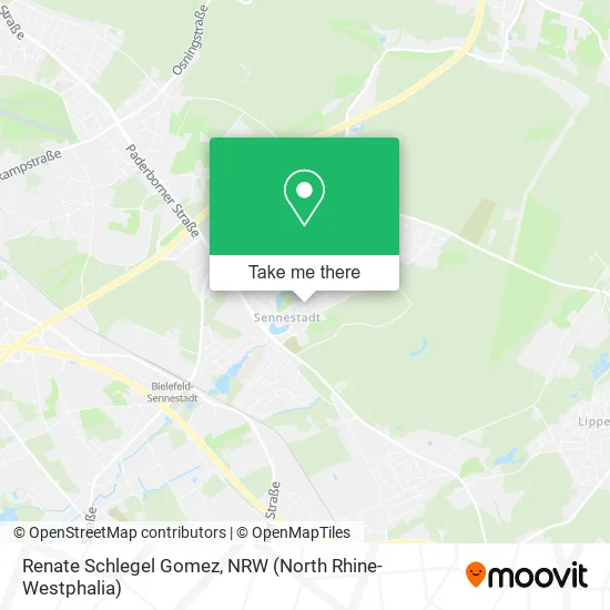 Renate Schlegel Gomez map