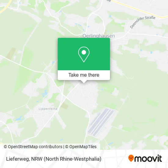 Карта Lieferweg
