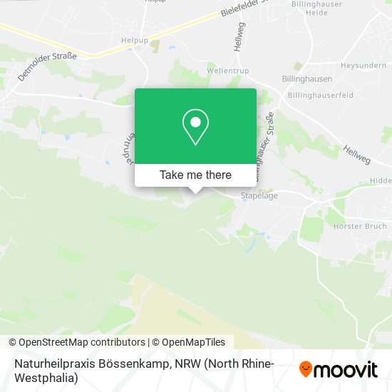 Naturheilpraxis Bössenkamp map
