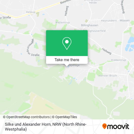 Silke und Alexander Horn map