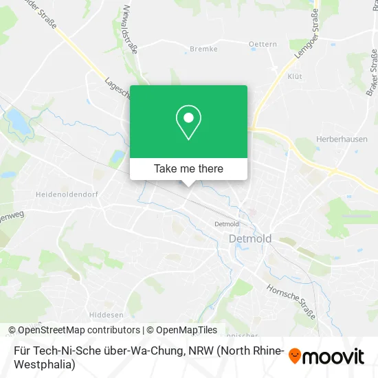 Карта Für Tech-Ni-Sche über-Wa-Chung