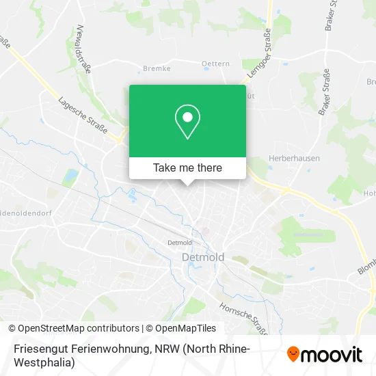 Карта Friesengut Ferienwohnung