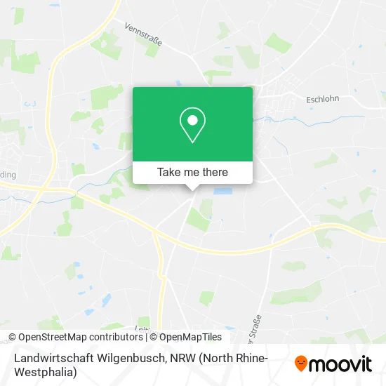 Карта Landwirtschaft Wilgenbusch