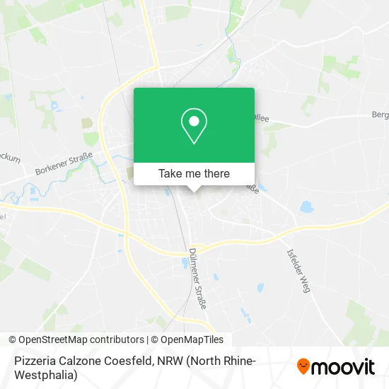 Pizzeria Calzone Coesfeld map