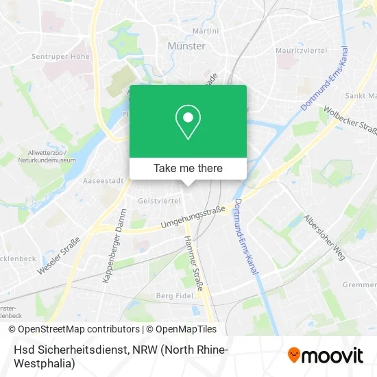 Hsd Sicherheitsdienst map