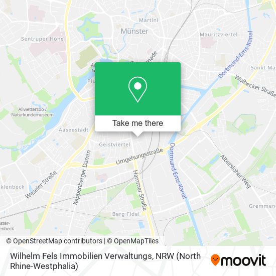 Wilhelm Fels Immobilien Verwaltungs map