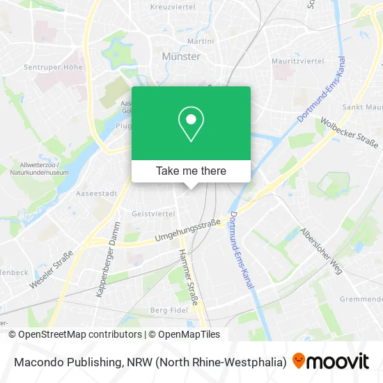 Карта Macondo Publishing