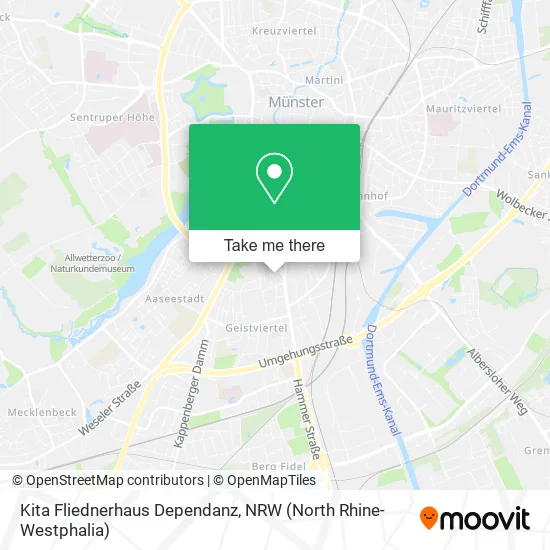 Карта Kita Fliednerhaus Dependanz