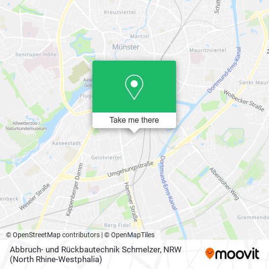 Abbruch- und Rückbautechnik Schmelzer map
