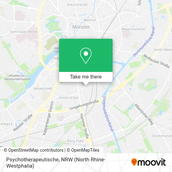 Psychotherapeutische map