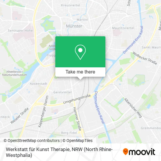 Карта Werkstatt für Kunst Therapie