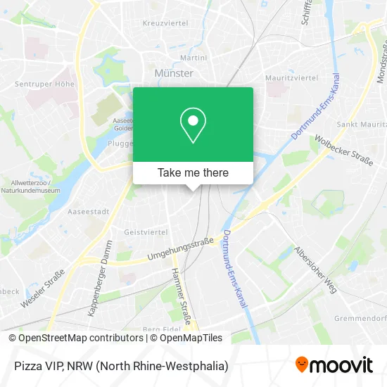 Карта Pizza VIP