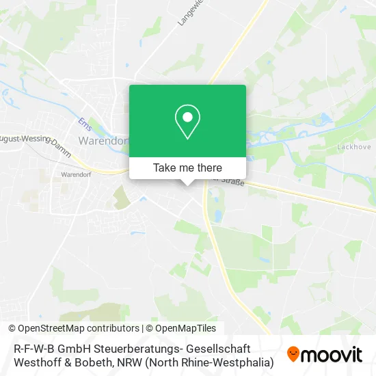R-F-W-B GmbH Steuerberatungs- Gesellschaft Westhoff & Bobeth map