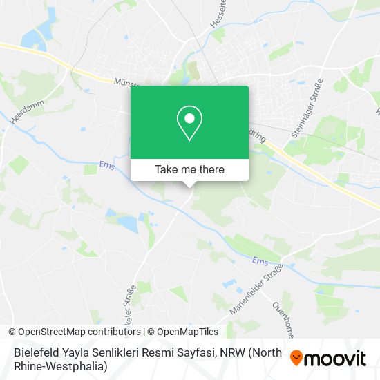 Bielefeld Yayla Senlikleri Resmi Sayfasi map