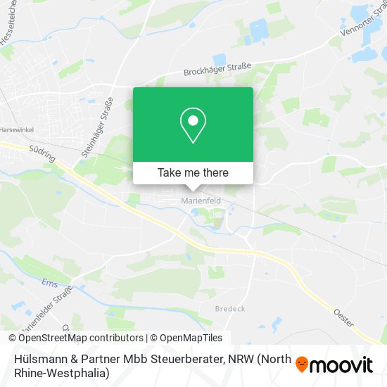 Hülsmann & Partner Mbb Steuerberater map
