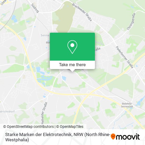 Starke Marken der Elektrotechnik map