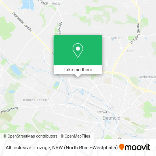 All Inclusive Umzüge map