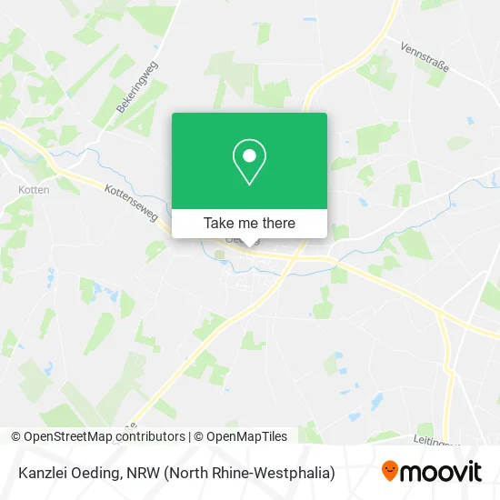 Карта Kanzlei Oeding