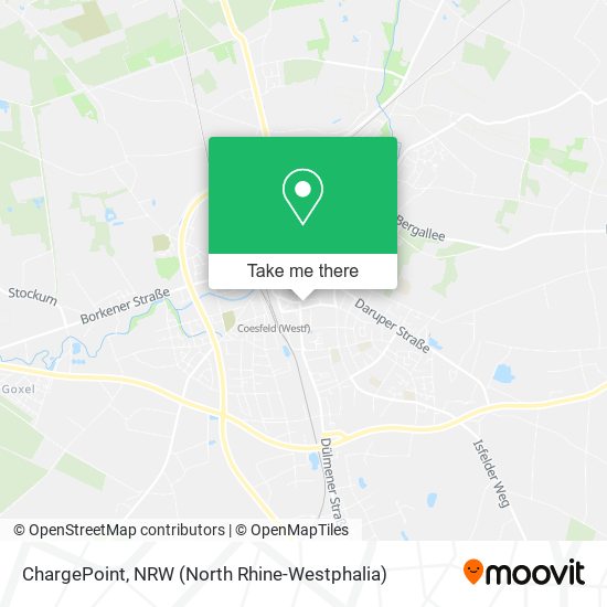 ChargePoint map