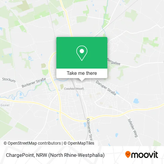 Карта ChargePoint