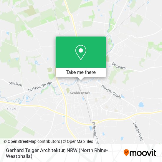 Gerhard Telger Architektur map