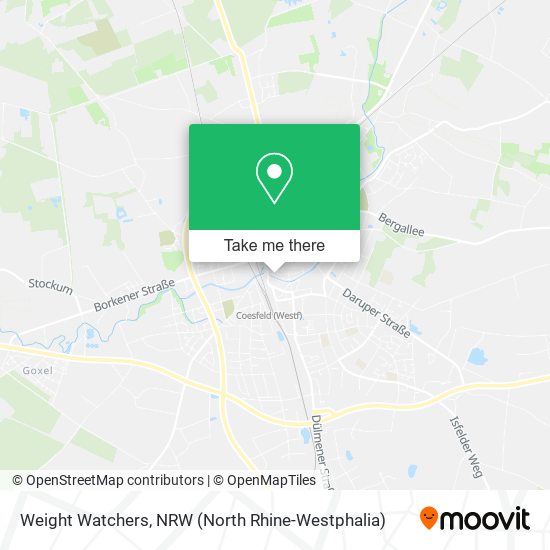 Weight Watchers map