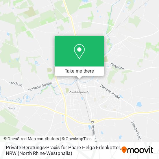 Private Beratungs-Praxis für Paare Helga Erlenkötter map