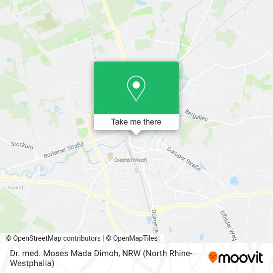 Dr. med. Moses Mada Dimoh map