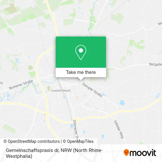 Gemeinschaftspraxis dr map