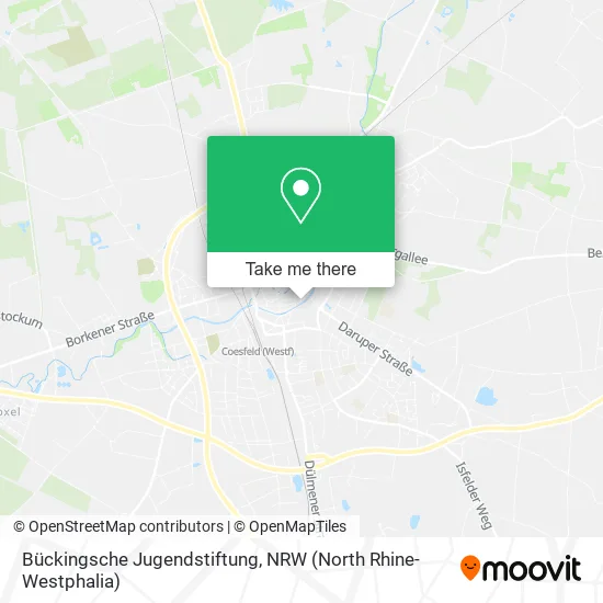 Карта Bückingsche Jugendstiftung