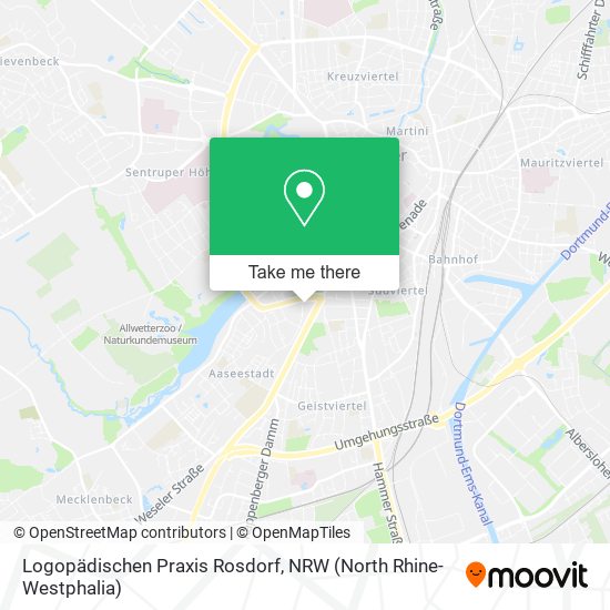 Logopädischen Praxis Rosdorf map