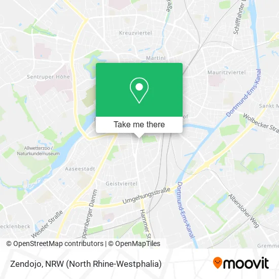 Карта Zendojo