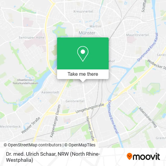 Карта Dr. med. Ulrich Schaar