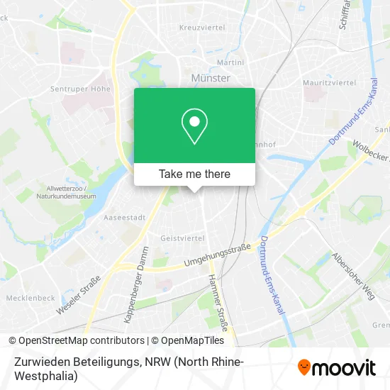Карта Zurwieden Beteiligungs