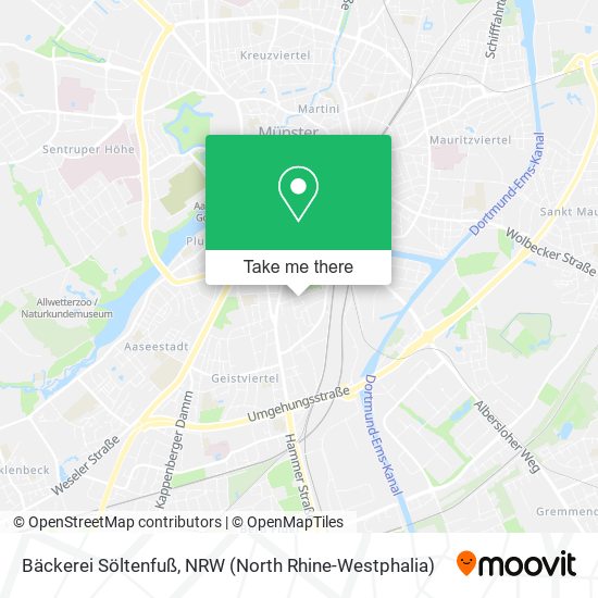 Bäckerei Söltenfuß map