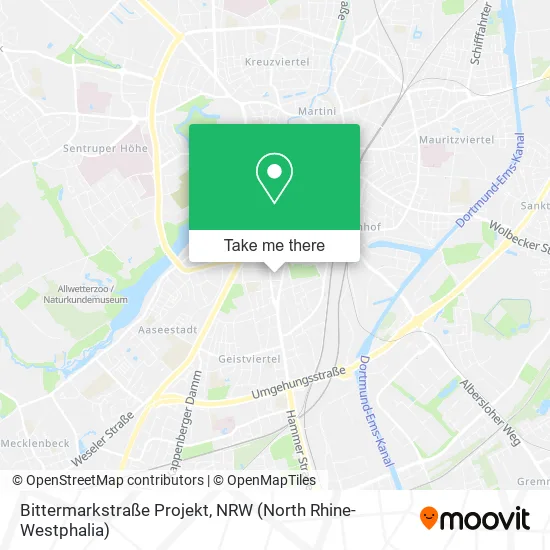 Карта Bittermarkstraße Projekt