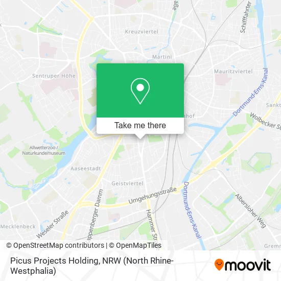 Карта Picus Projects Holding