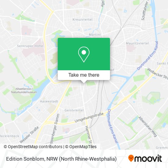 Edition Sonblom map